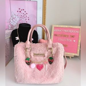 Handmade Chocolate Strawberry Purse Chain